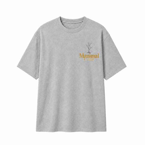 Manimal Club T-Shirt – Movement, Barefoot & Lifestyle-Shark Grey