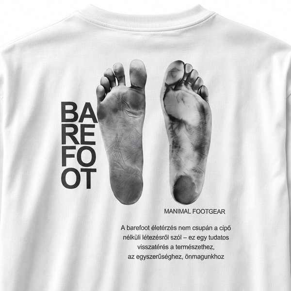 Manimal BRFT T-Shirt – White Barefoot Lifestyle Tee