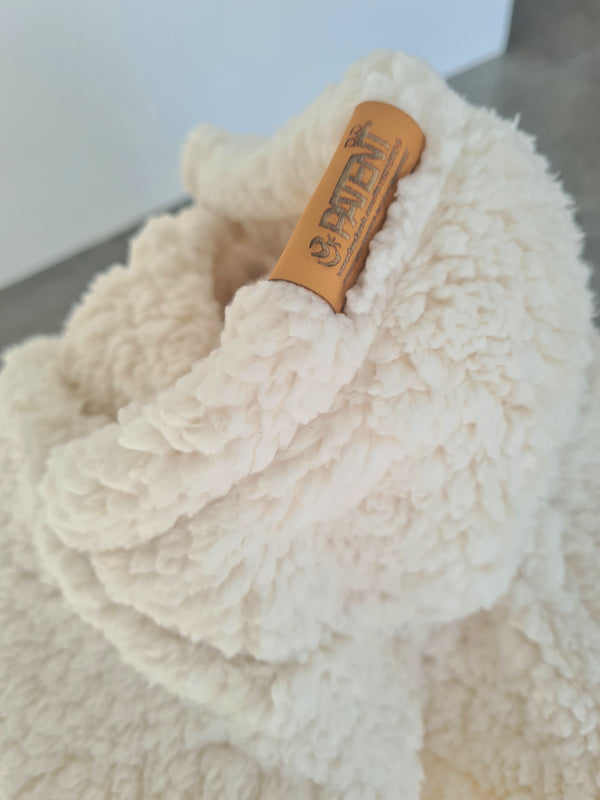 PatentDuo SHERPA pulóver - Krém