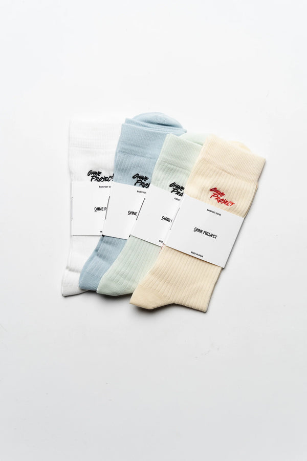 Ohne Project Mezítlábas Világos kék/Fekete Classic Zokni