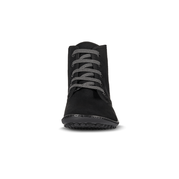 Leguano Chester Black Unisex High Top Barefoot Shoe