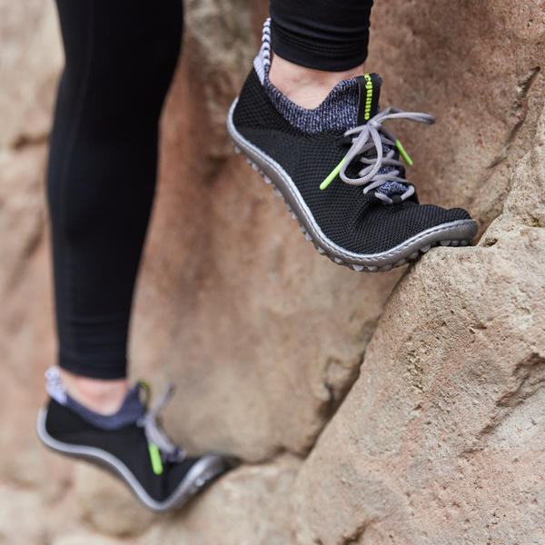 Leguano Inspiro Fekete Uniszex Mezítlábas félcipő