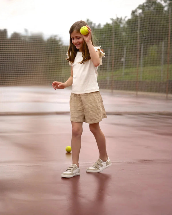 Muris Petra Junior Mezítlábas Cipő Bézs