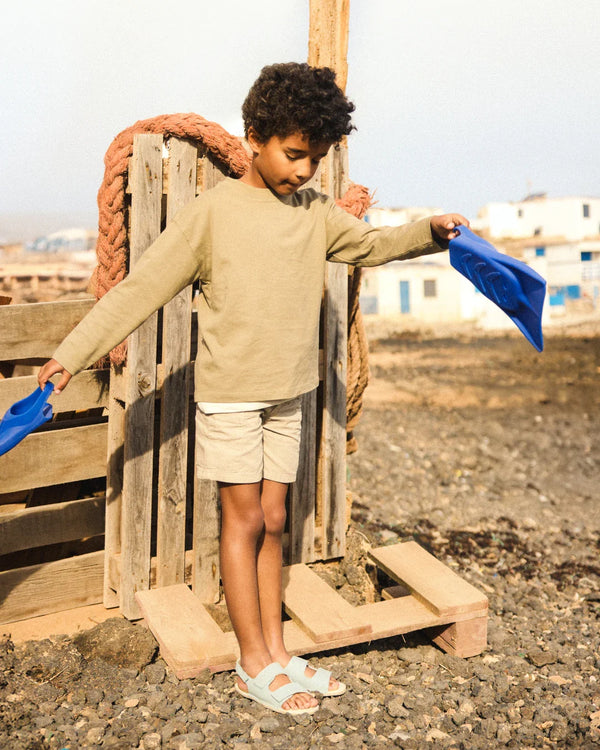 Muris Rio Junior Mezítlábas Szandál Égkék