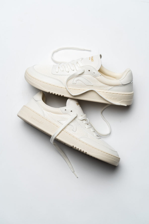 Ohne Project 060 Fehér Mesh Szövet Barefoot Sneaker