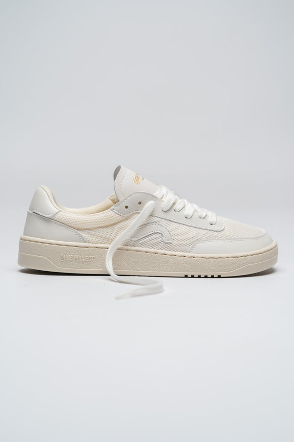 Ohne Project 060 Fehér Mesh Szövet Barefoot Sneaker