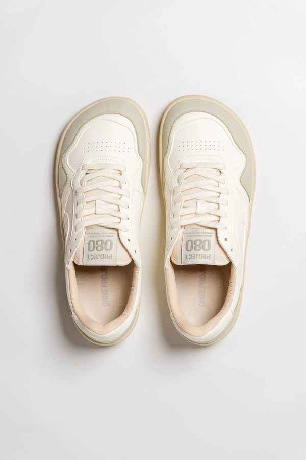 Ohne Project 080 Fehér/Szürke Barefoot Sneaker