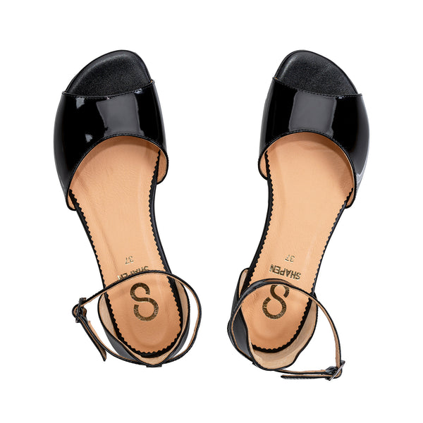 Shapen Lilly 3.0 Fekete Barefoot Szandál Női