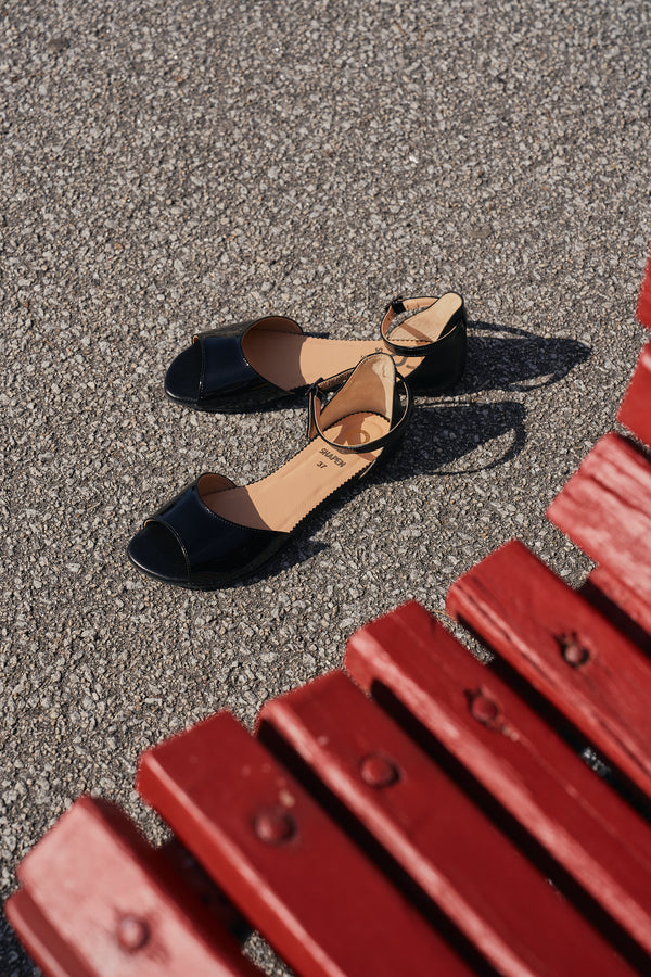 Shapen Lilly 3.0 Fekete Barefoot Szandál Női