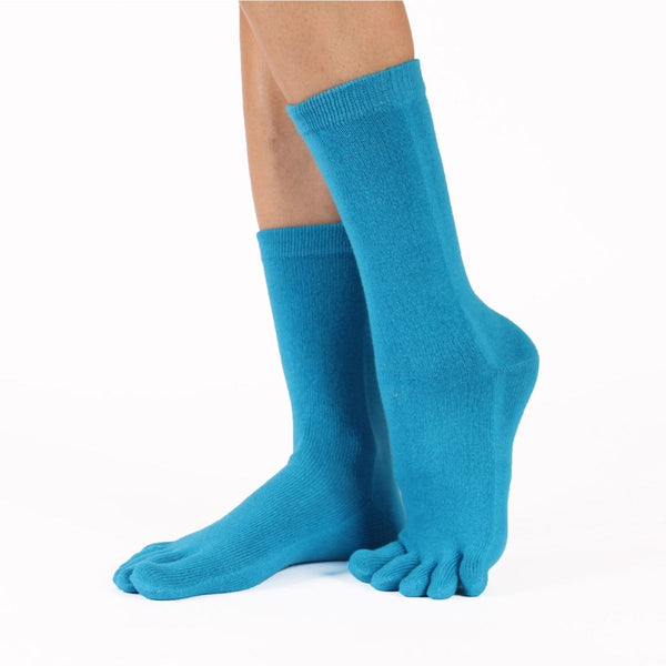 TOETOE® - Mid Calf Essential Socks - Turquoise