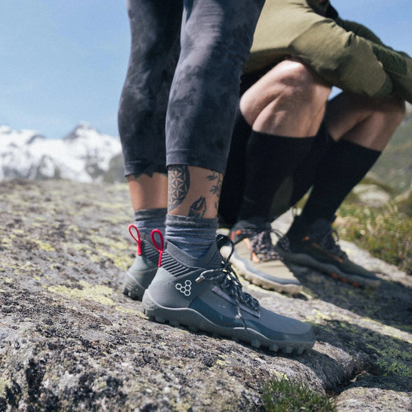 Vivobarefoot Magna Lite WR SG Szürke Női Magasszárú Barefoot Cipő