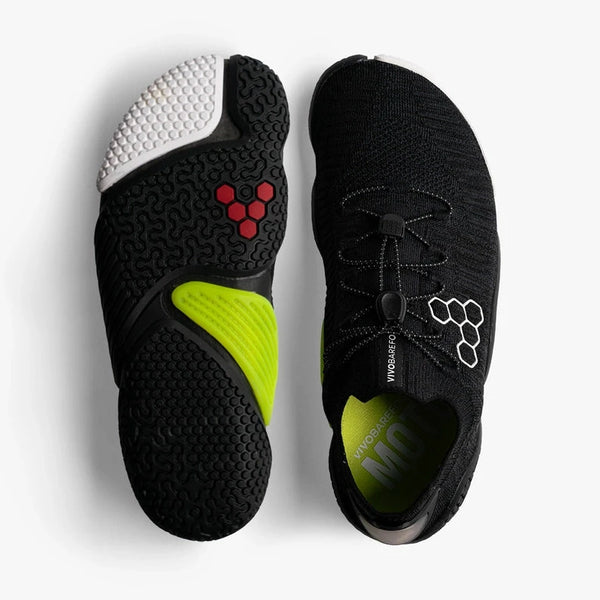 Vivobarefoot Motus Flex Obszidián/Lime Női Félcipő