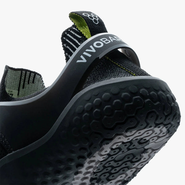 Vivobarefoot Motus Strenght Obszidián/Szürke Férfi Félcipő
