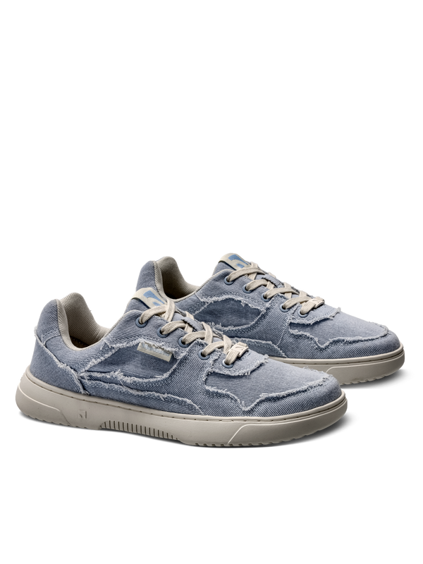 Barebarics Zing Denim - Light Blue barefoot sneaker – 5