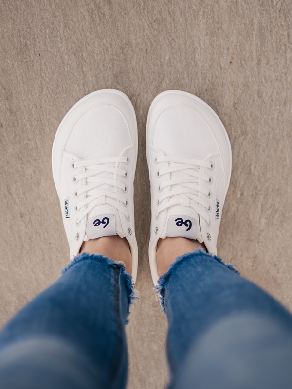 Be Lenka Rebound – All White barefoot tornacipő
