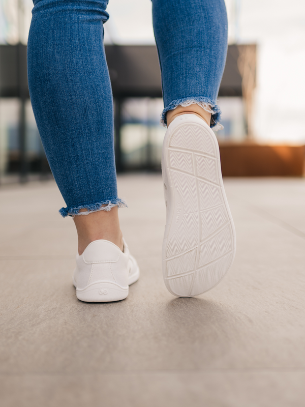 Be Lenka Rebound – All White barefoot tornacipő