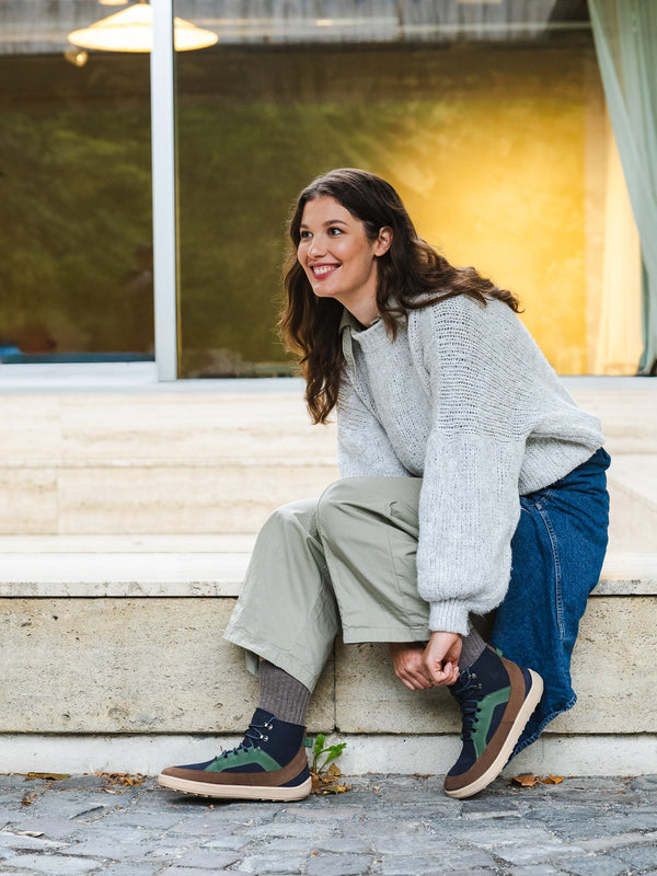 Be Lenka York - Navy, Brown & Beige