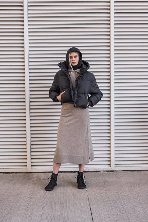 Shapen COZY 2.0 fekete matt barefoot csizma