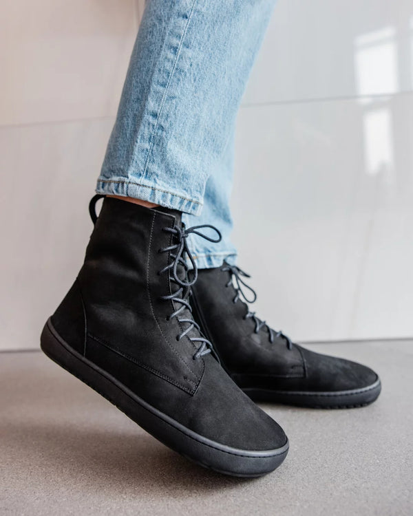 Shapen COZY 2.0 fekete matt barefoot csizma