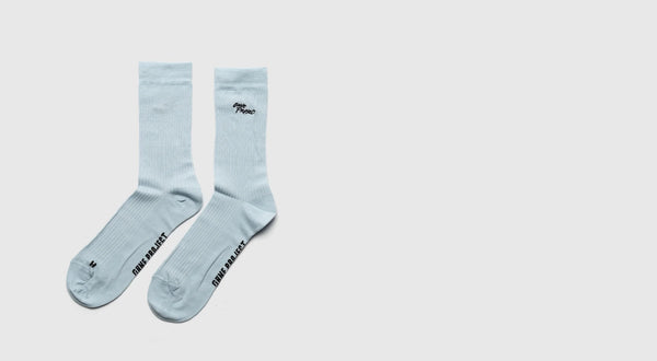 Ohne Project Mezítlábas Világos kék/Fekete Classic Zokni