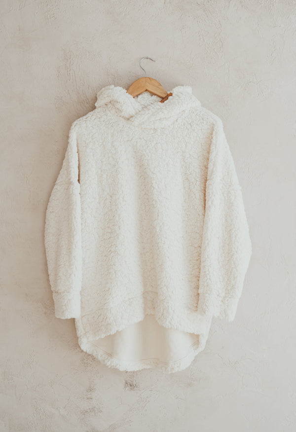 PatentDuo SHERPA pulóver - Krém