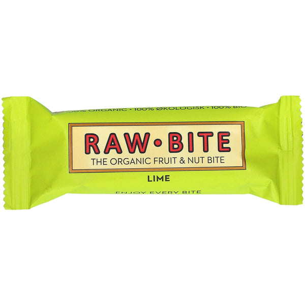 Raw Bite Lime Organic Snack 50g