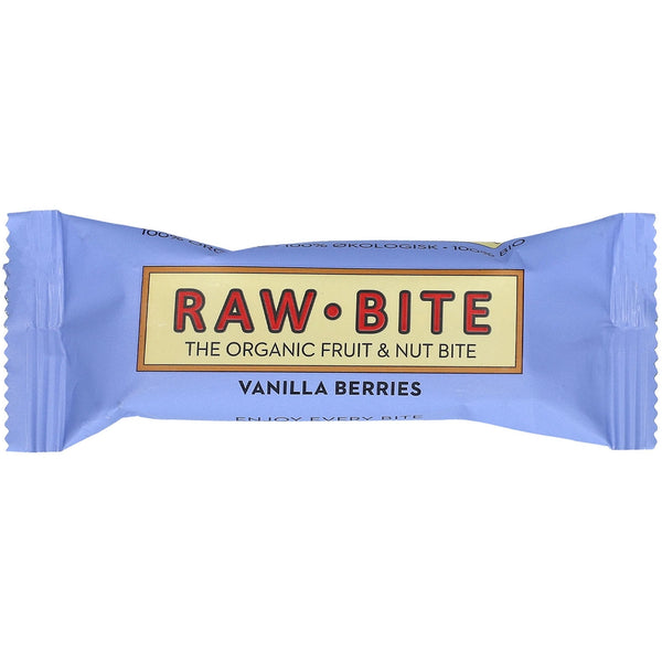 Raw Bite Vanilla Berries Organic Snack 50g