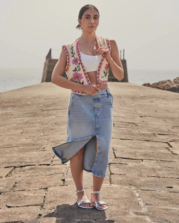 Shapen Daisy Mezítlábas Női Szandál