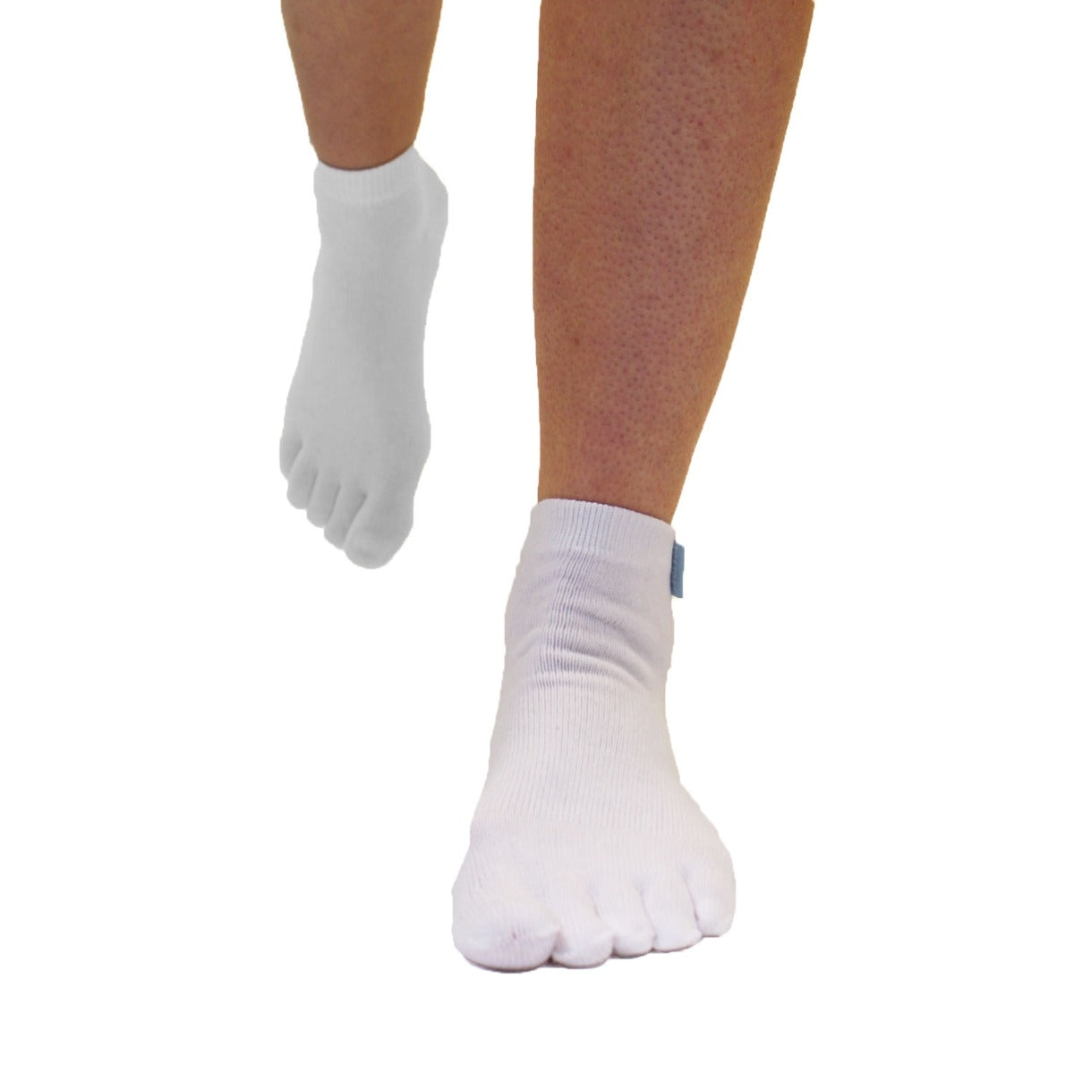 Lábujj zokni Essential Bokazokni fehér