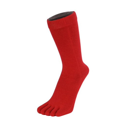 Lábujj zokni Essential Közepes hosszúságú piros