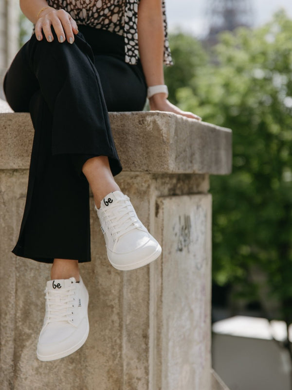 Be Lenka Rebound – All White barefoot tornacipő