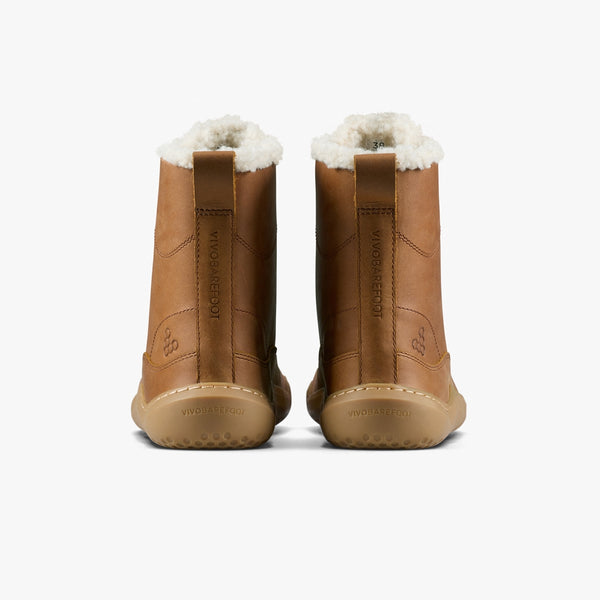 Vivobarefoot Gobi Boot II Warmlined Womens Bark – back