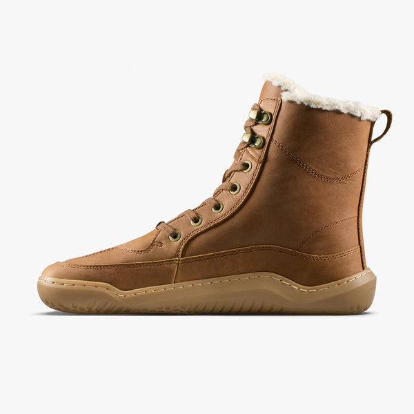 Vivobarefoot Gobi Boot II Warmlined Womens Bark – inside