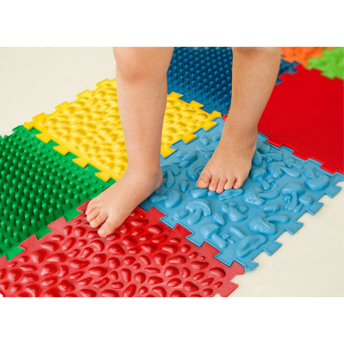 Puzzle Mix Orthopedic Massage Mat 10 pieces