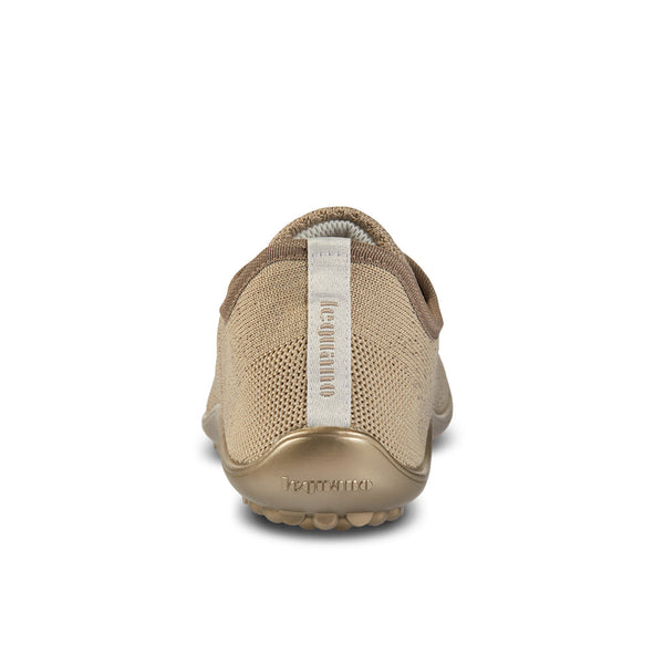 Leguano GO:Bézs/arany Mezítlábas Félcipő