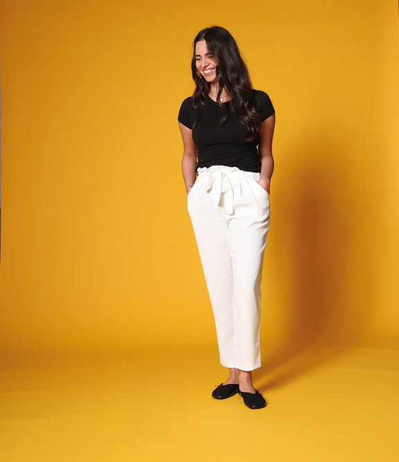 Leguano Lady Loop Fekete Mezítlábas Balerina Cipő