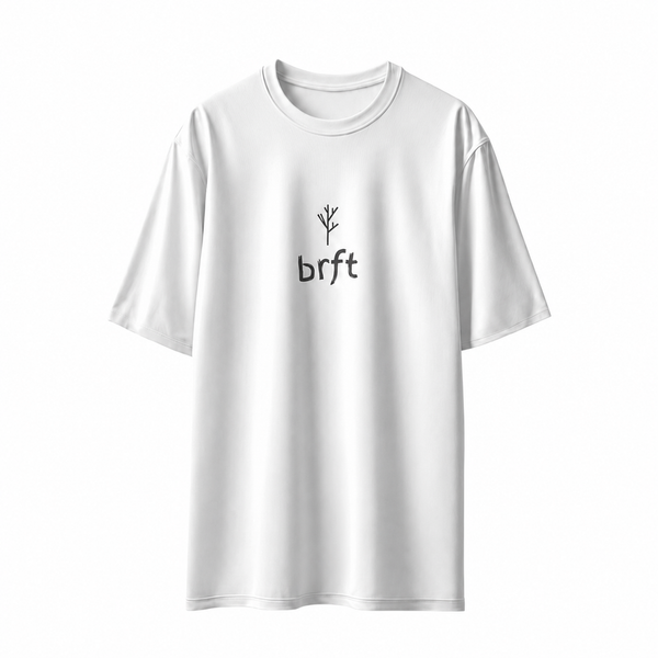 Manimal BRFT T-Shirt – White Barefoot Lifestyle Tee