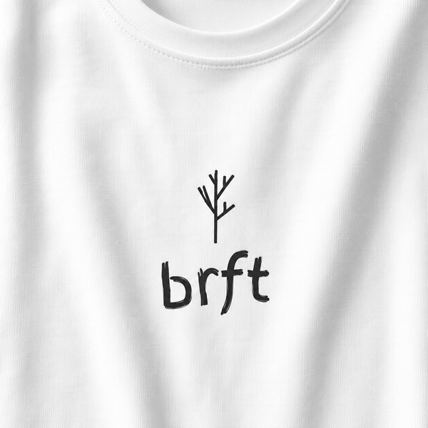 Manimal BRFT T-Shirt – White Barefoot Lifestyle Tee