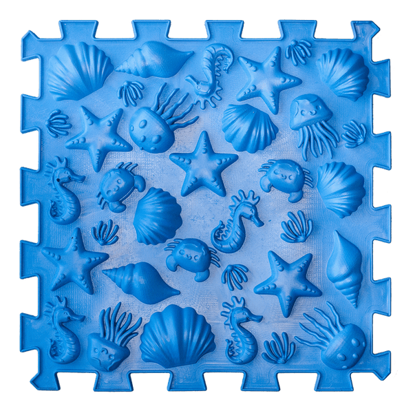 Puzzle Mix Orthopedic Massage Mat 14 pieces
