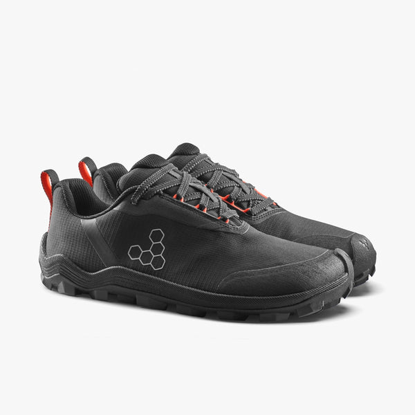Vivobarefoot Primus Trail Flow Waterproof – Eclipse / Molten Lava – noi