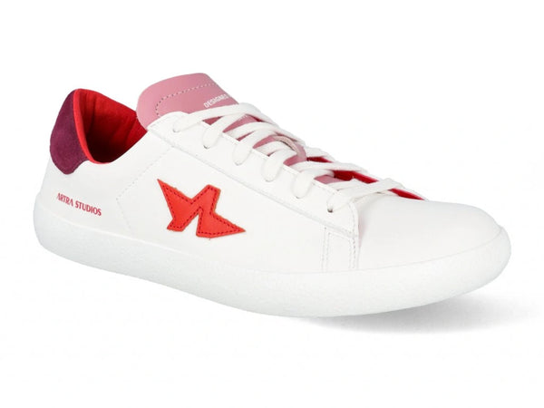 Artra - Sky VEGAN Sneaker - White/Red/Pink