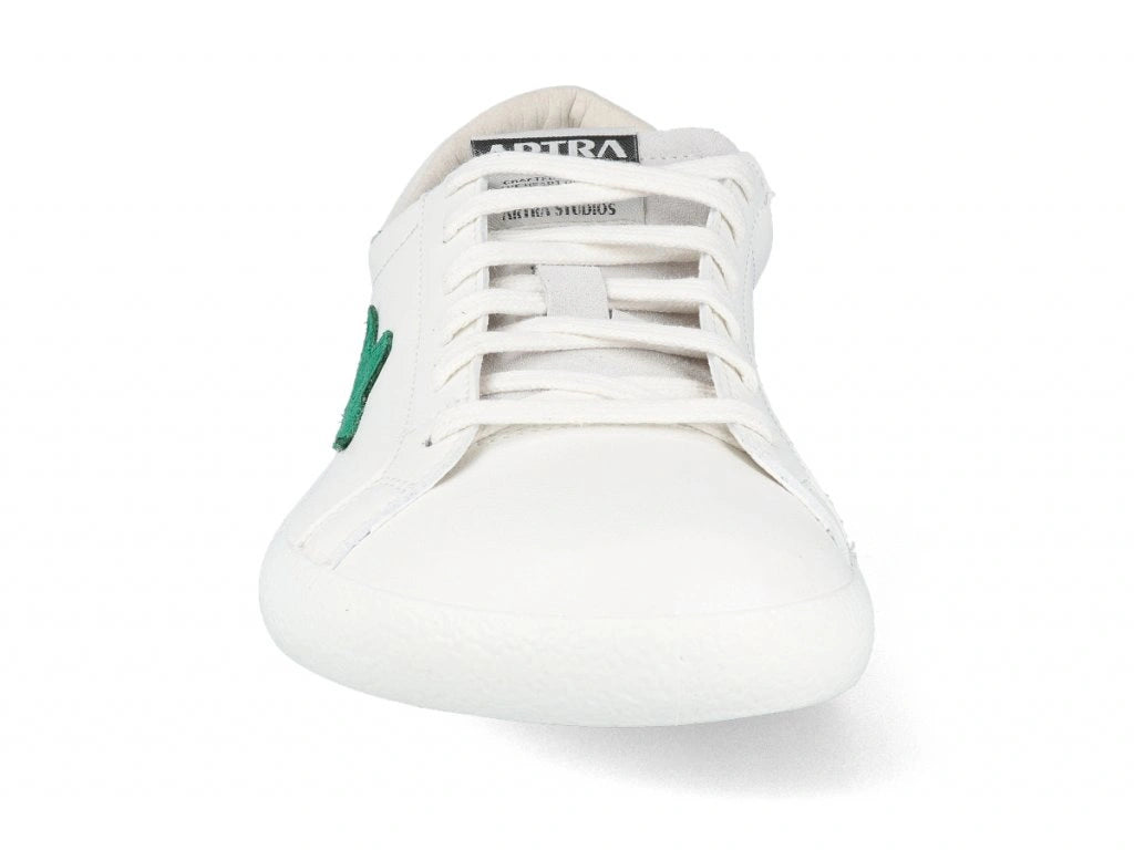 Artra Sun VEGAN White/Green/Light Gray Sneaker