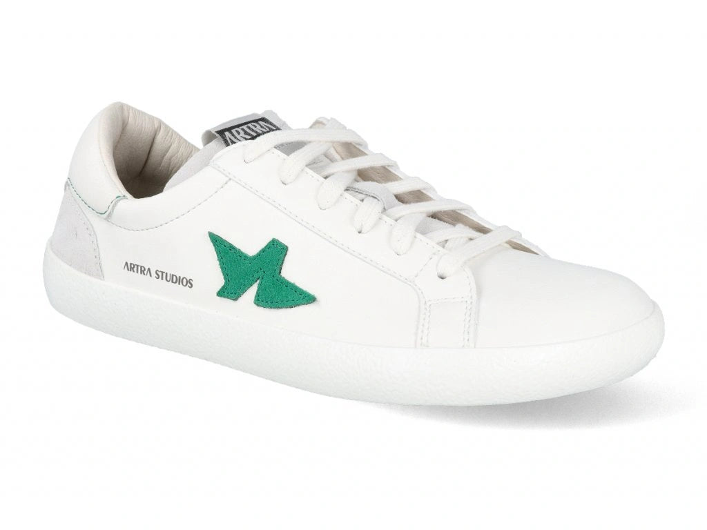 Artra Sun VEGAN White/Green/Light Gray Sneaker