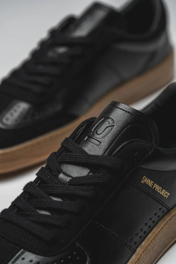 Ohne Project 070 Fekete Mezítlábas Sneaker