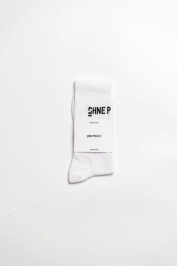 Ohne Project Barefoot Fehér/Fekete Heritage Zokni