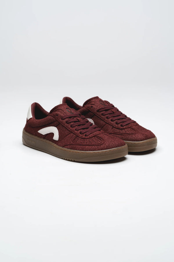 Ohne Project 070 Burgundi Mezítlábas Sneaker