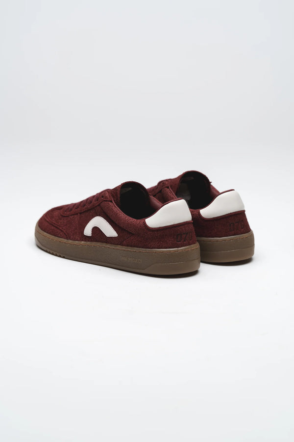 Ohne Project 070 Burgundi Mezítlábas Sneaker