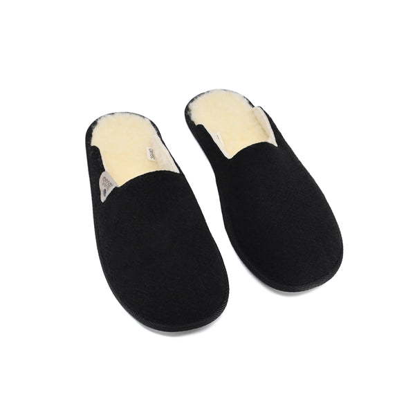 OmaKing Slippers Jugu with Natural felt and Lambswool (Copy)