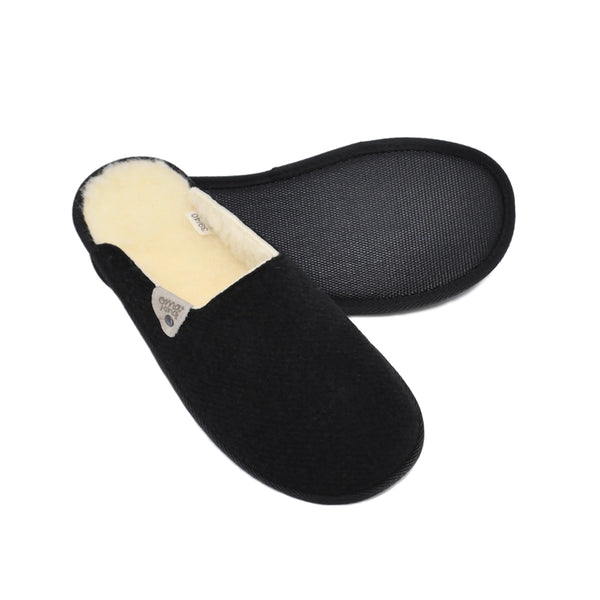 OmaKing Slippers Jugu with Natural felt and Lambswool (Copy)