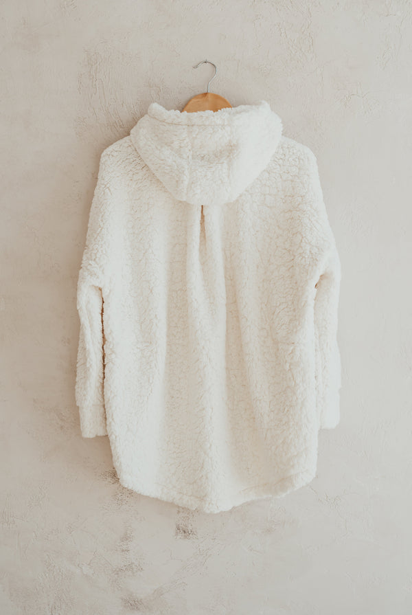 PatentDuo SHERPA pulóver - Krém